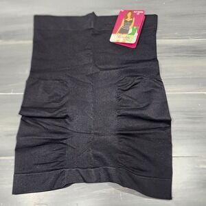 MeMoi Control Half-Slip Classy Seamless Shaper Shapewear‎ Black Large